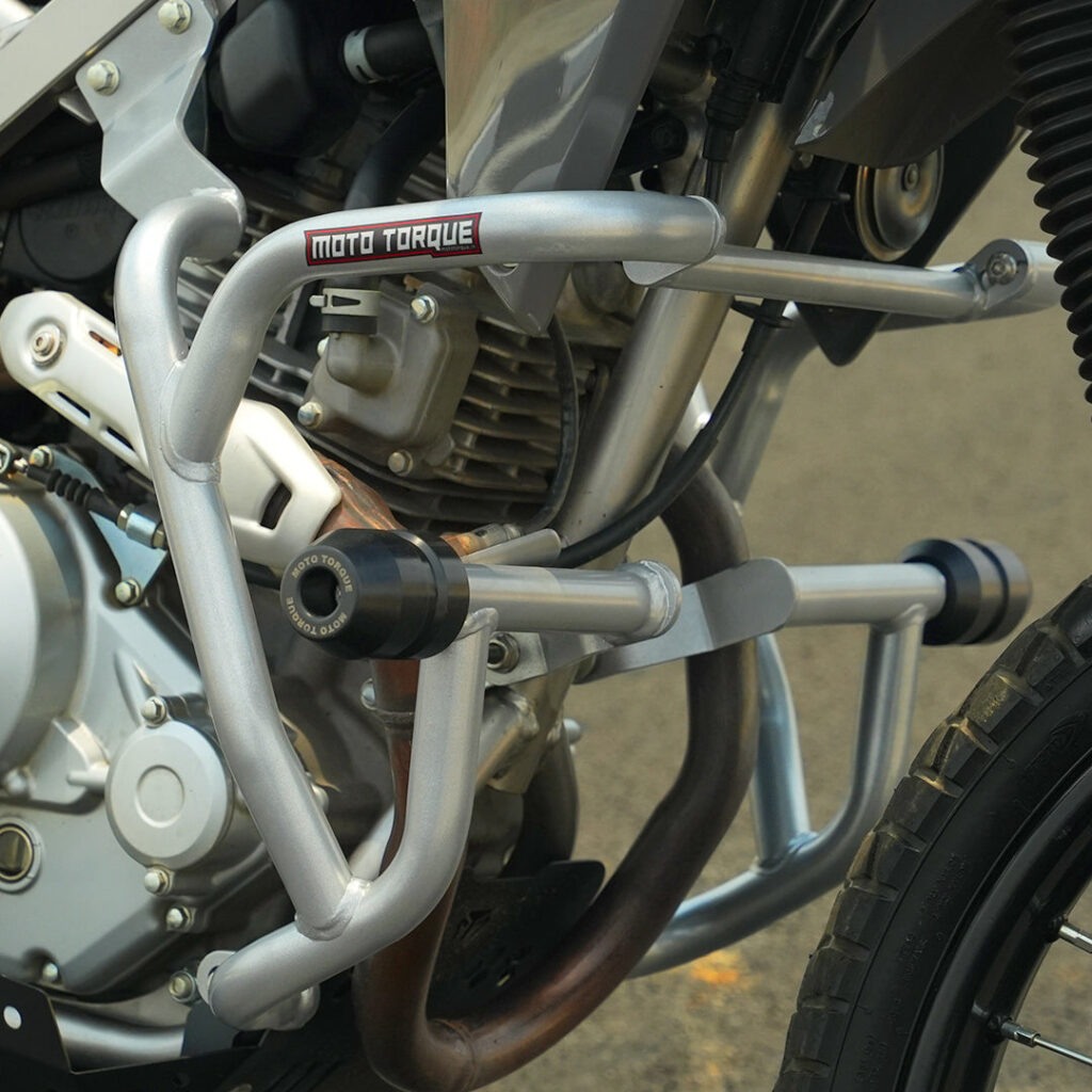 CRASH GUARD(SILVER) FOR KAWASAKI KLX 230 CBU