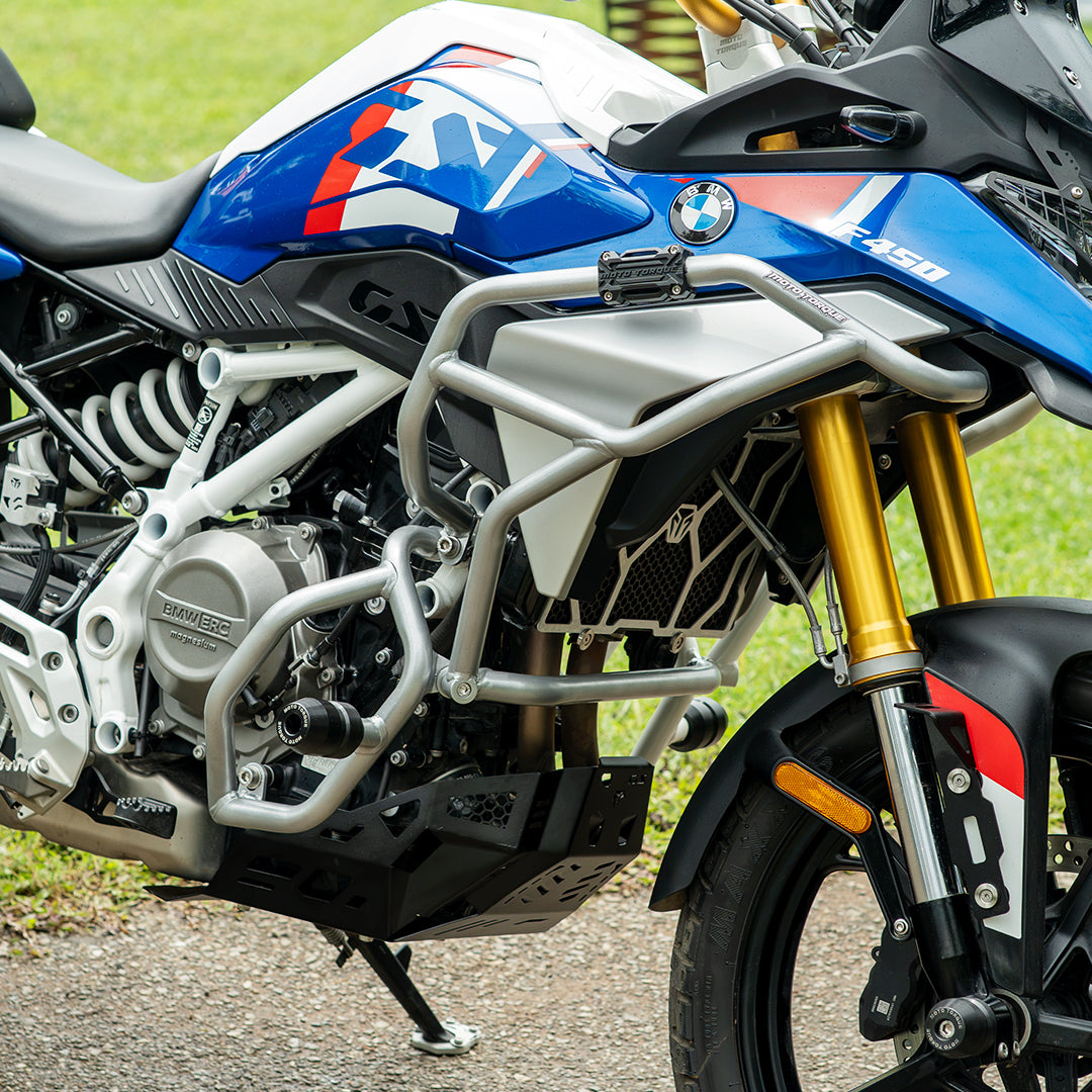 APEX CRASH GUARD(SILVER) FOR BMW F450 GS - Image 2