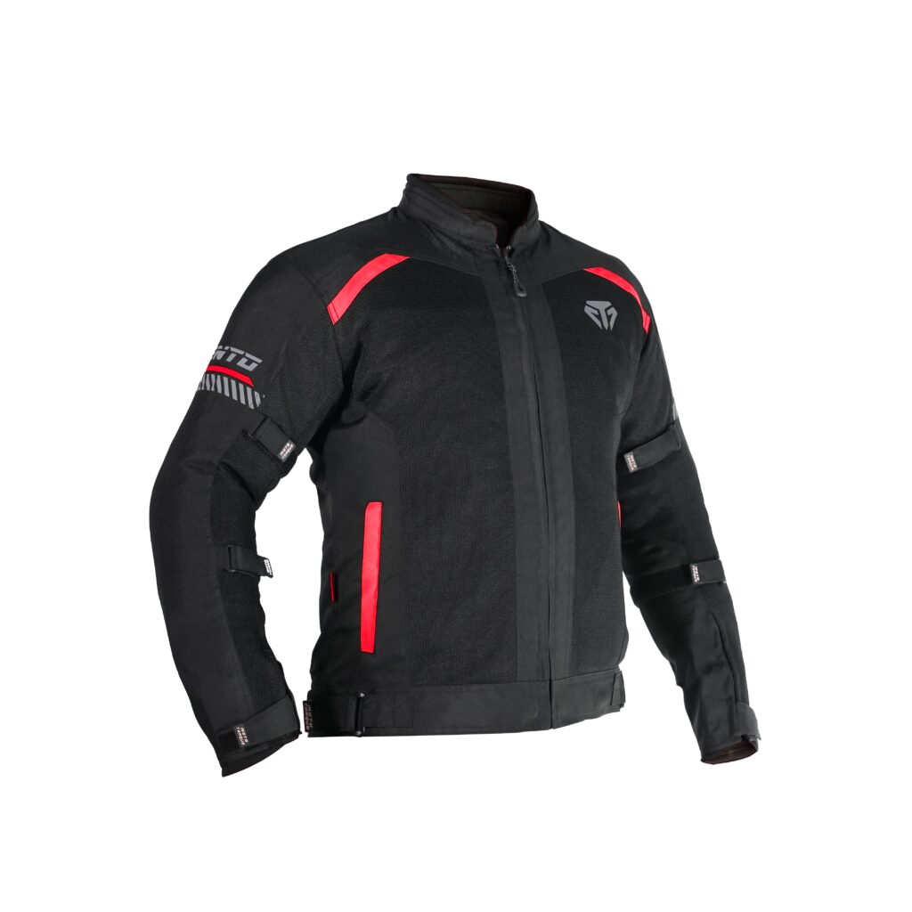VENTO RIDING JACKET (RAGING RED)
