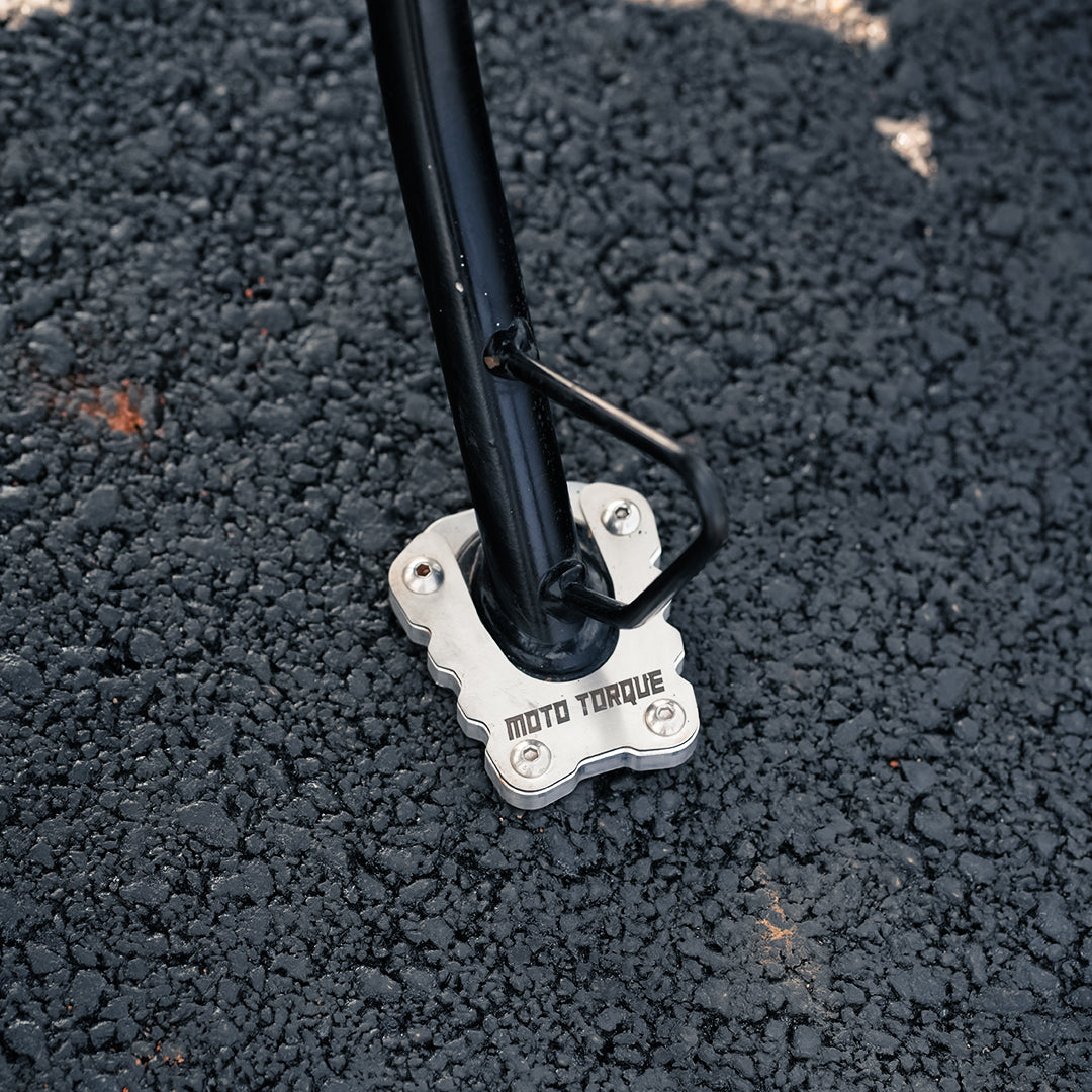 SIDE STAND EXTENDER FOR TVS APACHE RTX 300 - Image 2