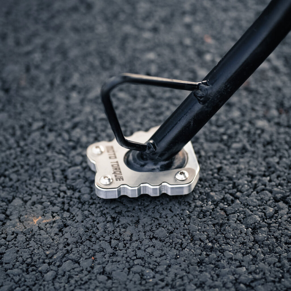 SIDE STAND EXTENDER FOR  TVS APACHE RTX 300
