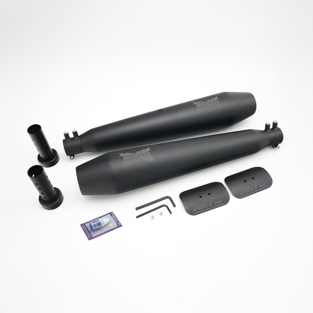 BOLT PRO BLACK EXHAUST FOR INTERCEPTOR 650