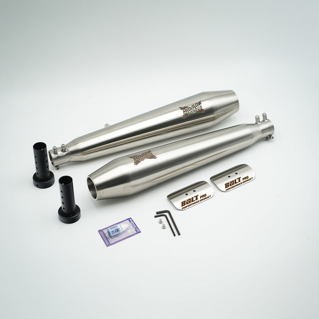 BOLT PRO - Interceptor 650 / GT 650 Performance Exhaust (MATTE)