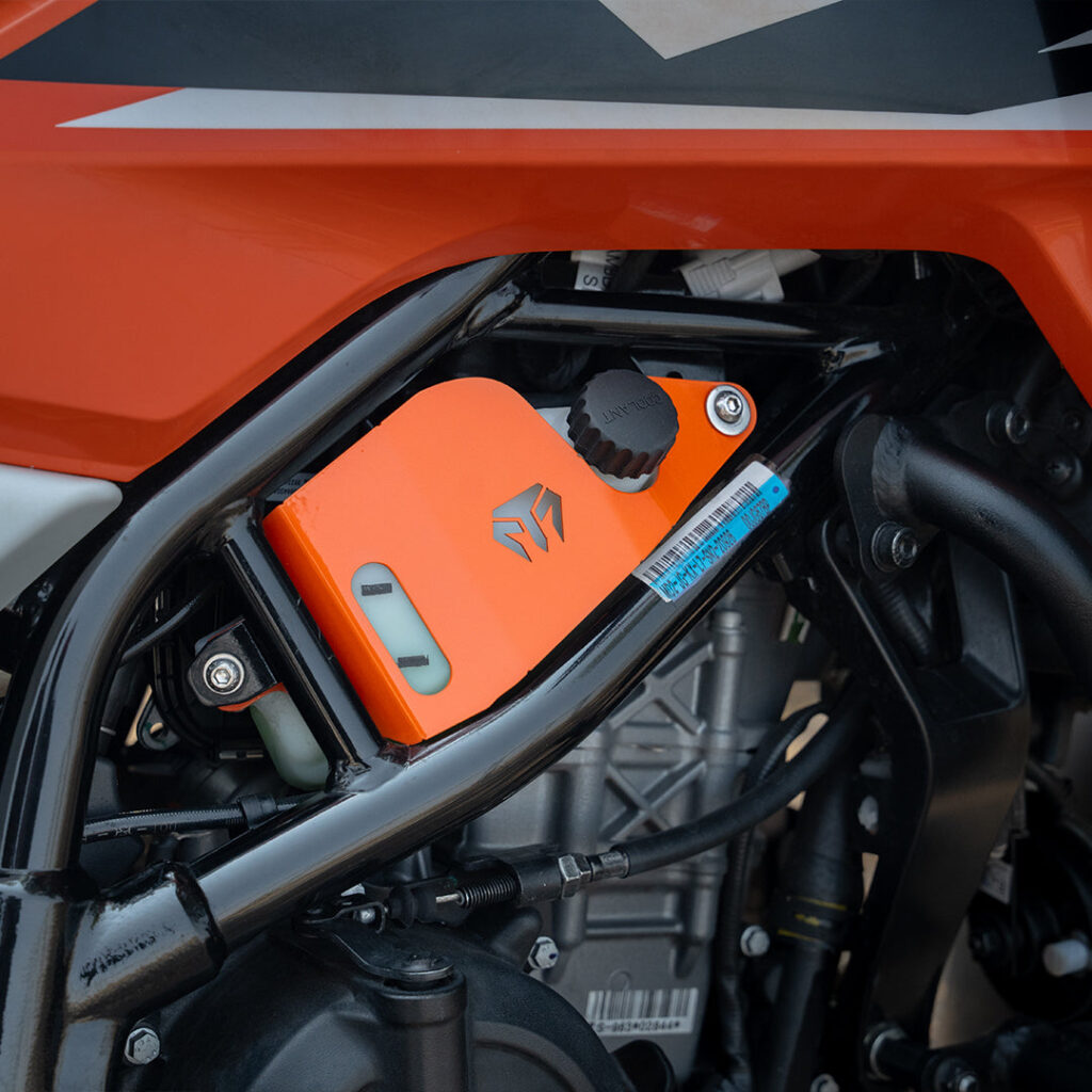 COOLANT GUARD ORANGE FOR 2025 FOR KTM 390 Adventure/Adventure X