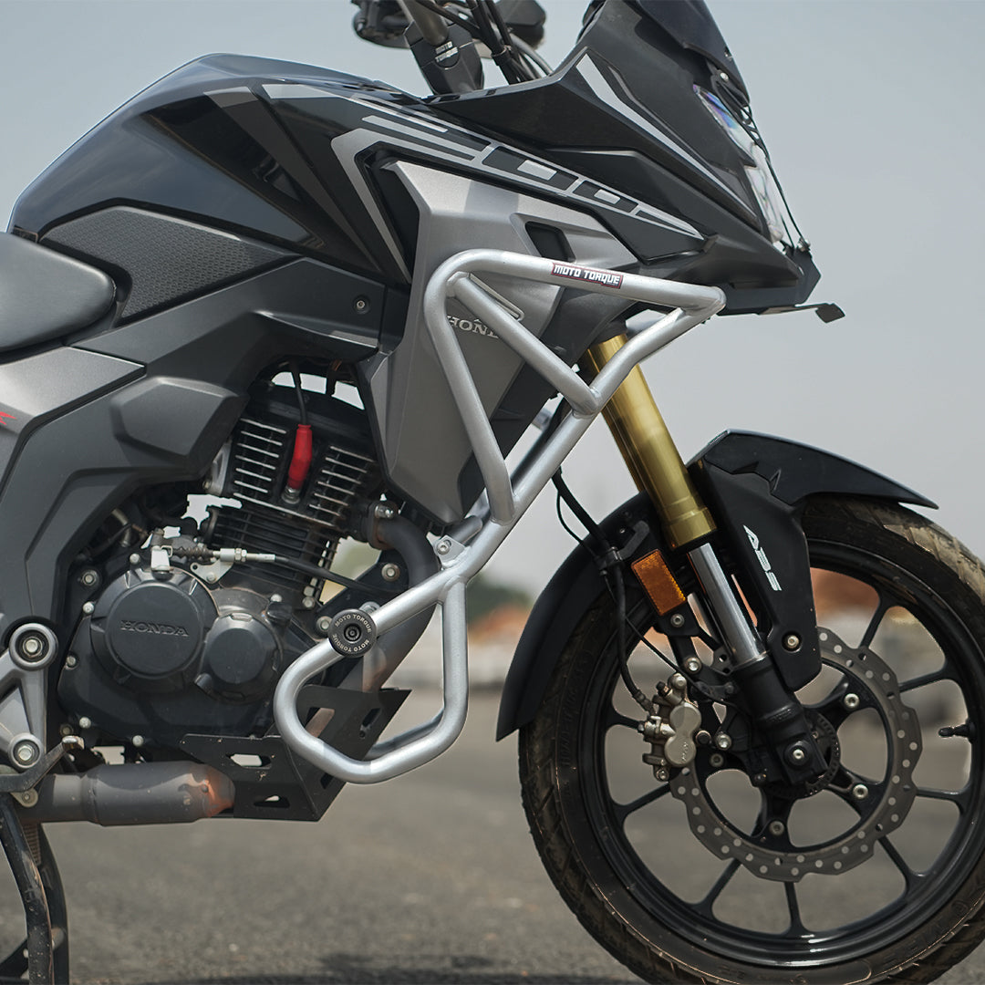 CRASH GUARD (SILVER) FOR HONDA CB 200X - Image 2