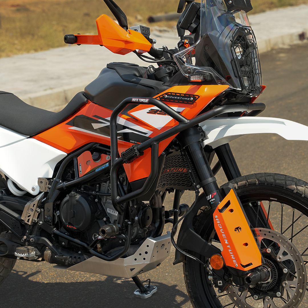 BLACK CRASH GUARD FOR KTM 250/390 ADVENTURE/ADVENTURE X - Image 2