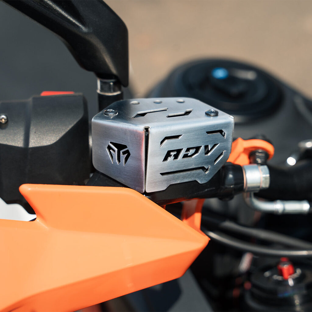 FRONT MASTER CYLINDER GUARD (SS) FOR KTM 390 Adventure/Adventure X