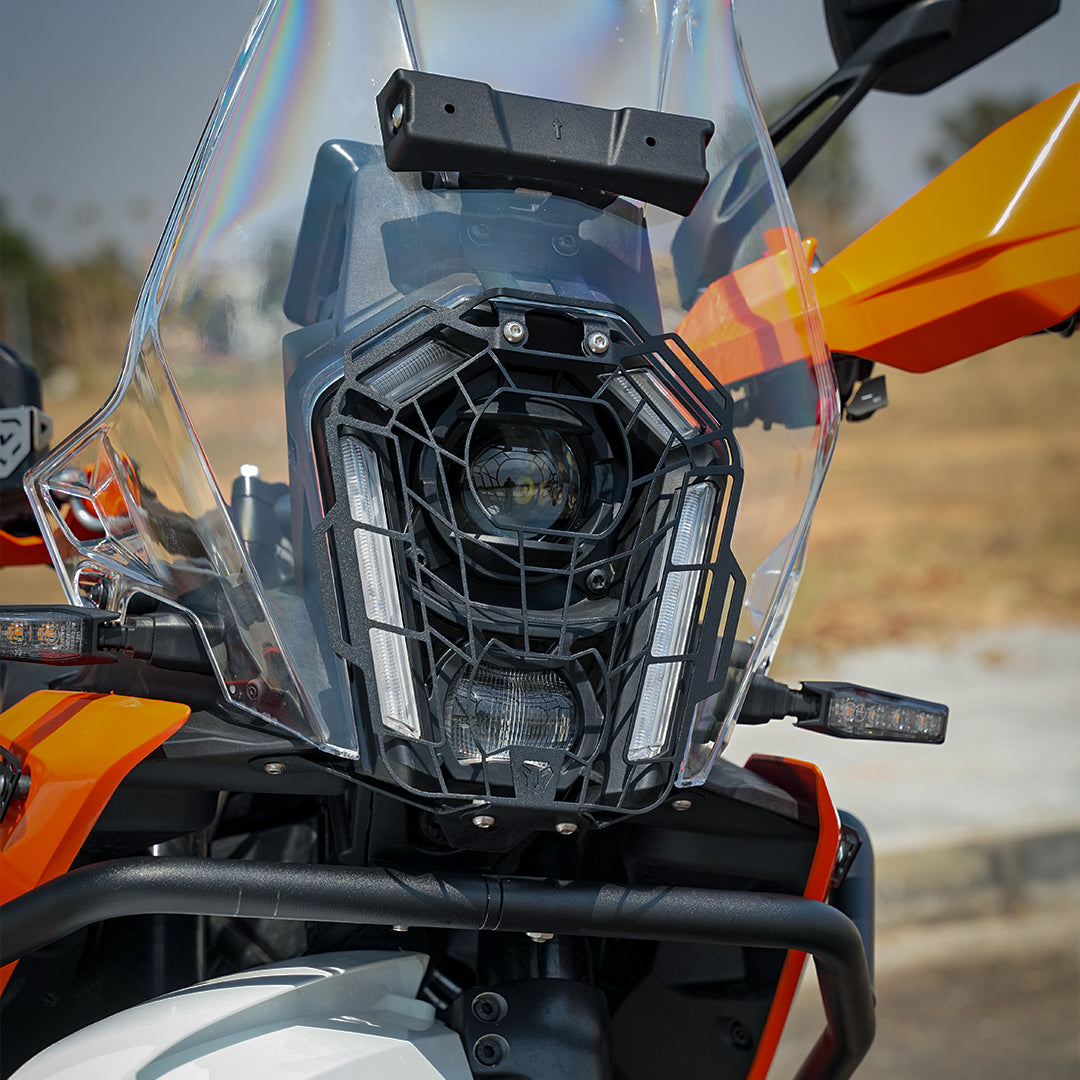 HEADLIGHT GUARD SPIDER VERISON FOR KTM 390 Adventure/Adventure X - Image 2